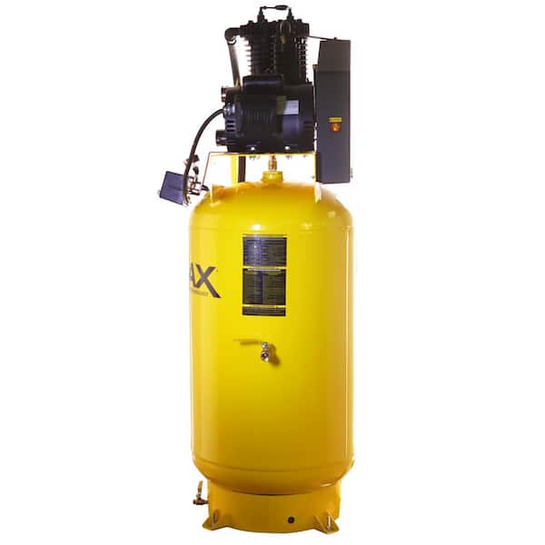 EMAX Silent Air Industrial E350 Series 80 Gal. 175 PSI 5HP