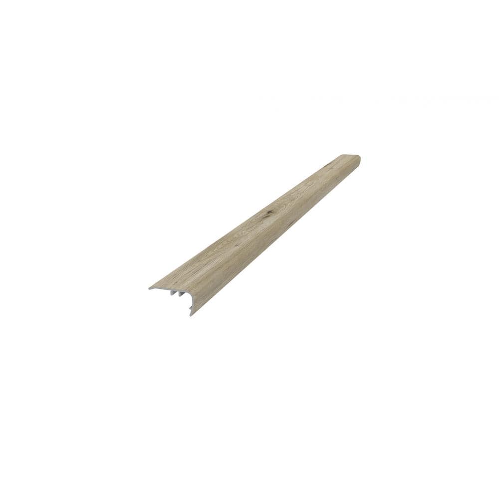 EverLux Elephant Gray 1.1 in. T x 2.05 in. W x 84 in. L Overlap Stair Nose Trim price history on PriceWatchPro