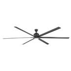 Royalty 120 in. LED Indoor/Outdoor Natural Iron Ceiling Fan with Light and Remote Control