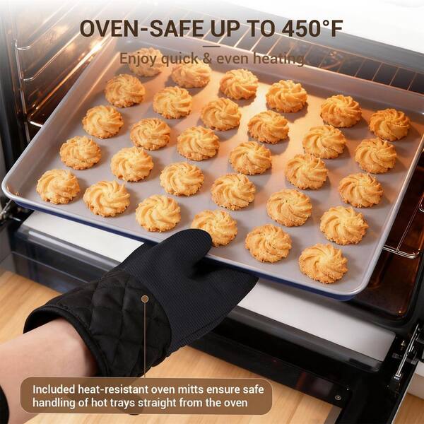 Wudkey 22-Piece Non Stick Bakeware Set, Including Roasting Pan