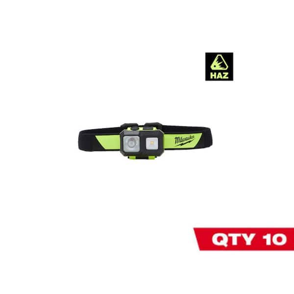 Milwaukee 310 Lumens LED Intrinsically Safe Spot/Flood Headlamp