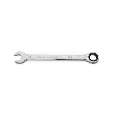 1 in. SAE 90-Tooth Combination Ratcheting Wrench