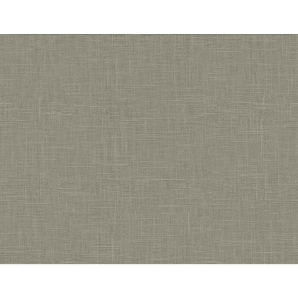 Seabrook Designs 60.75 sq. ft. Pavestone Myrna Linen Embossed Vinyl Unpasted Wallpaper Roll