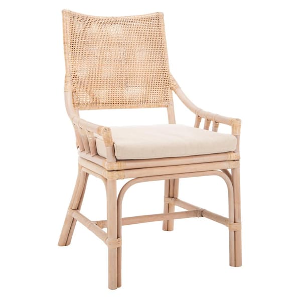 SAFAVIEH Donatella Beige Off White Chair SEA4012A The Home Depot