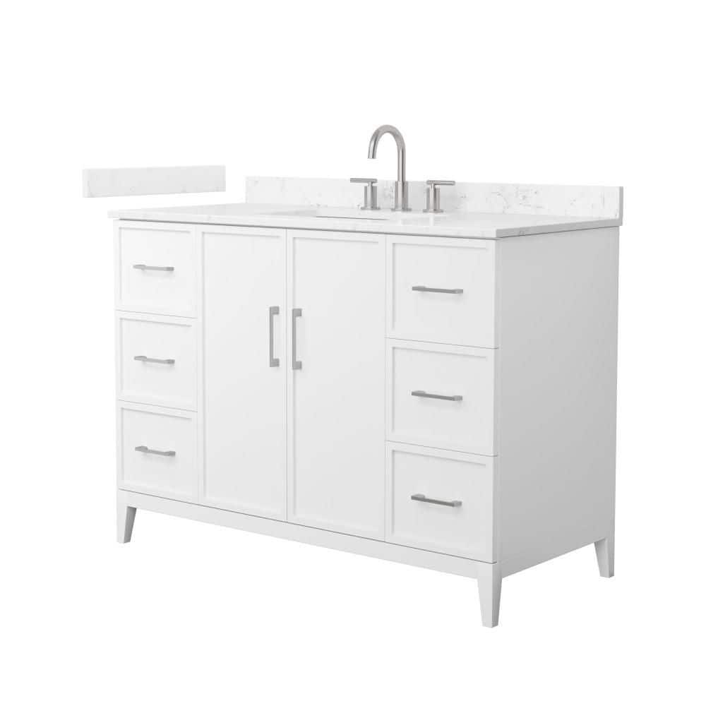 Elan 48 in. Single Freestanding White Bath Vanity with Top price history on PriceWatchPro