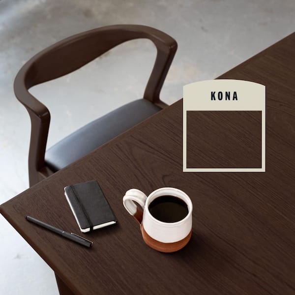 1 qt. Kona Premium Fast Dry Interior Wood Stain