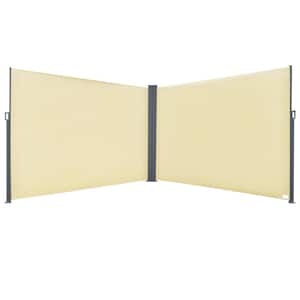 2.79 ft. x 19.69 ft. Beige Sun Shade Sail with UV-Fighting Screen
