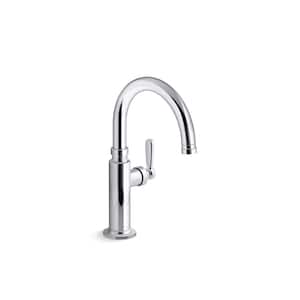 Edalyn By Studio McGee Single-Handle Bar Faucet in Polished Chrome