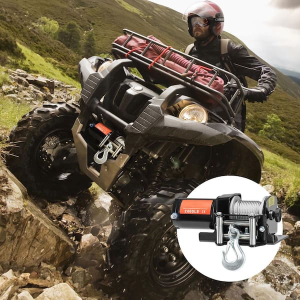 DRAGON WINCH - Elektrische Seilwinde 12V Maverick I 2000 lbs (907 kg) I