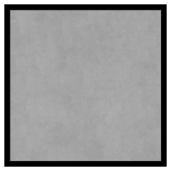 Amanti Art Black Gallery Deep 21 in. x 21 in. Framed Magnetic Board