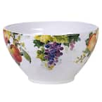 Ambrosia 9 in. Multicolored Deep Bowl