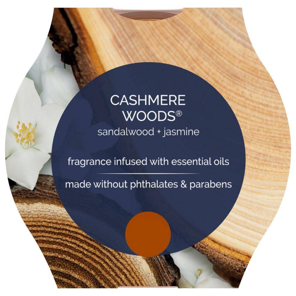 Comforting Cashmere Woods Brown Scented Jar Candle 6.8 oz