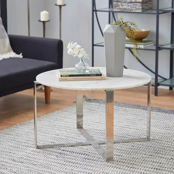 Ceramic marble on sale coffee table