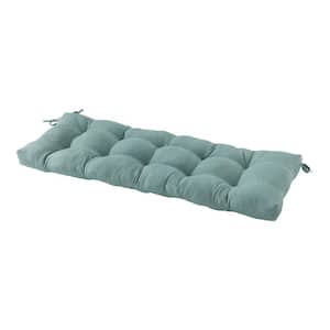 51 in. x 18 in. Seaglass Rectangle Outdoor Bench Cushion