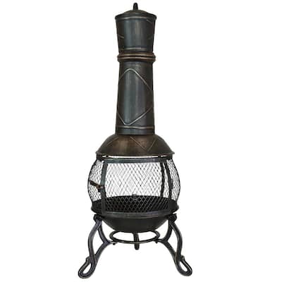 Cast Iron - Chiminea - Outdoor Fireplaces - Outdoor Heating - The Home ...