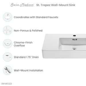 St. Tropez Vessel Sink in Glossy White