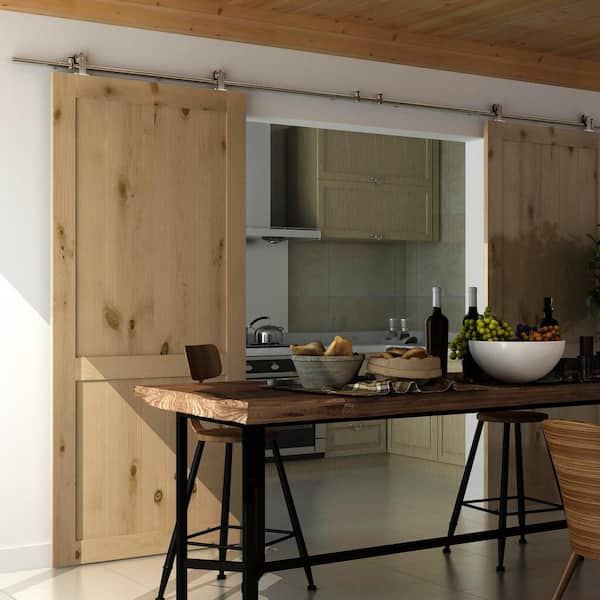 Everbilt Stainless Steel Decorative Sliding Door Hardware Shelly Lighting