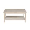 International Concepts Portman 31 In. Unfinished Wood Rectangle Console Table OT-43 - The Home Depot