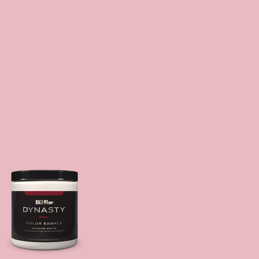 BEHR DYNASTY 8 oz. #M150-2 Peppermint Stick Matte Stain-Blocking ...