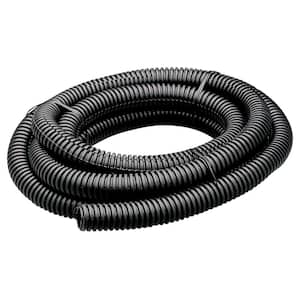 20-38mm Black Flexible Conduit Cable PVC Corrugated Contractor Pipe Filter Tubes 