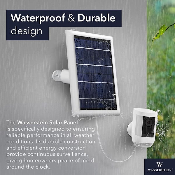 防犯カメラ Ring Stick Up Cam Battery & Solar Panel Amazon.com : Solar Panel Charger for Ring, Compatible with