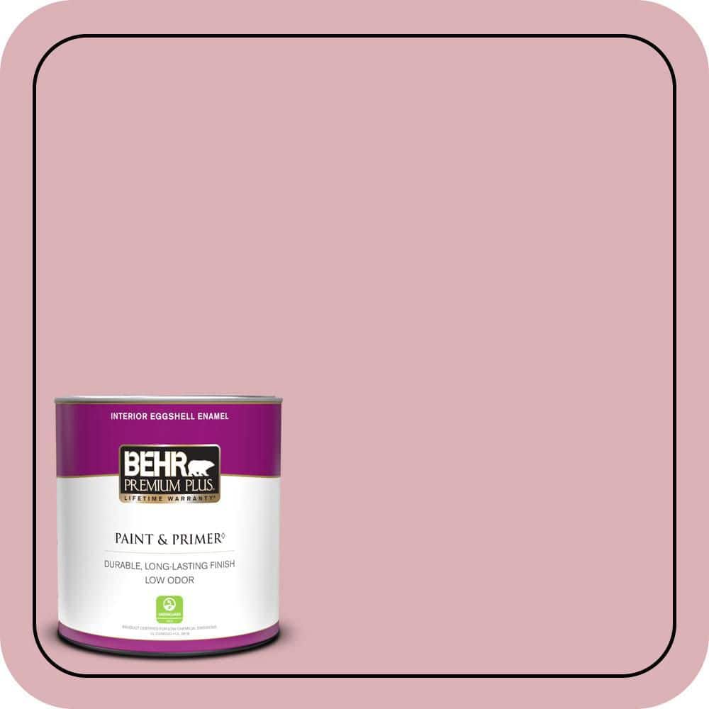 1 qt. #ICC-54 Peony Eggshell Enamel Low Odor Interior Paint & Primer price history on PriceWatchPro