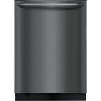 24 in. Black Stainless Steel Built-In Tall Tub Dishwasher with Dual OrbitClean Spray Arm, ENERGY STAR, 54 dBA