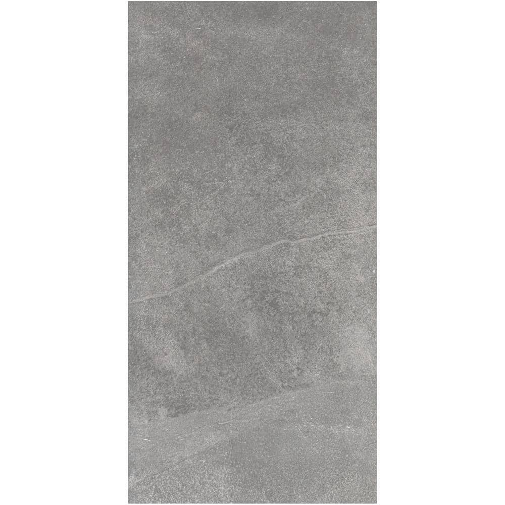 Daltile Delegate Dark Grey Matte 12 in. x 24 in. Color Body Porcelain Floor  and Wall Tile (17.02 sq. ft./case) DL27RCT1224MT - The Home Depot