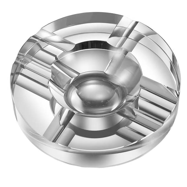 Elara Round Crystal Cigar Ashtray