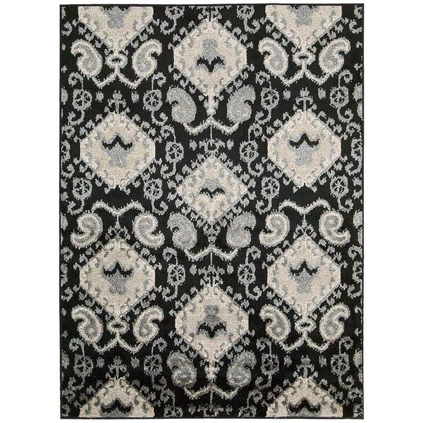 Nourison Kindred Black 5 ft. x 7 ft. Area Rug
