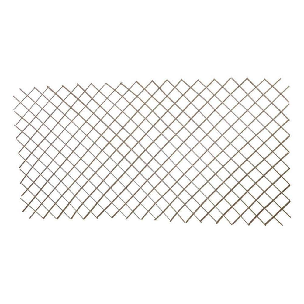 MGP 72 in. L x 24 in. H Willow Expandable Trellis Fence Set WFF-24-1 ...