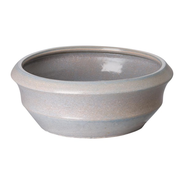 Emissary 6.5 in. H Round Ceramic Bowl in Hazel Dawn