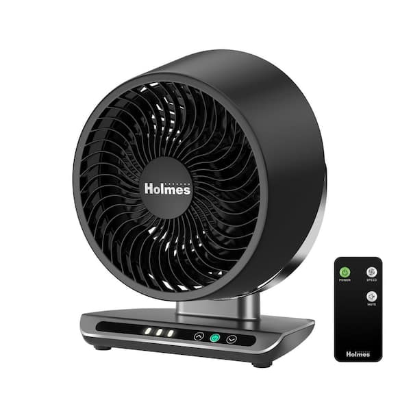 Holmes Blizzard 8 in. 3 Speed Table Fan with Remote Control 12093 The