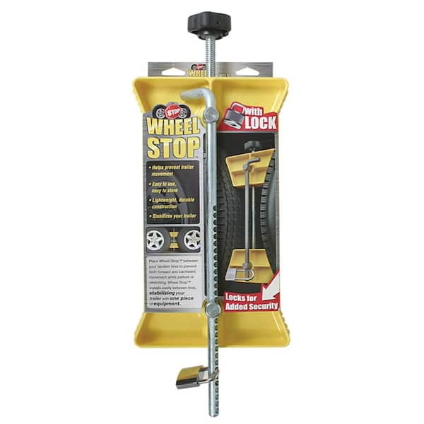 Camco Wheel Stop - Large with Lock