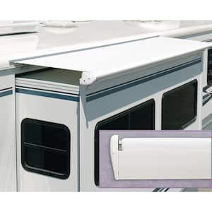 73 in. Sideout Kover III with Deflector, White