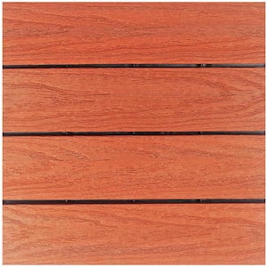 NewTechWood UltraShield Naturale 1 ft. x 1 ft. Quick Deck