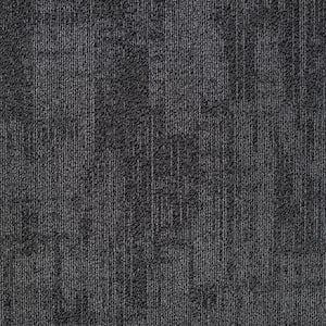 Shelter Bay Zinc Commercial 23.6" x 23.6" Glue Down Carpet Tile (14 Tiles/Case)