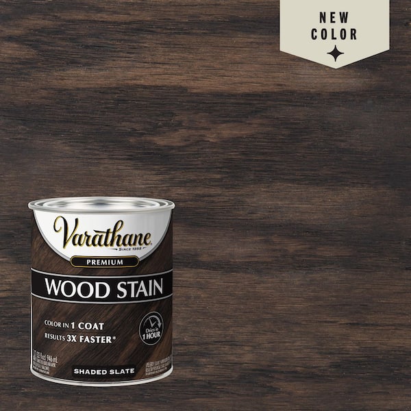 1 Qt. Shaded Slate Premium Fast Dry Interior Wood Stain