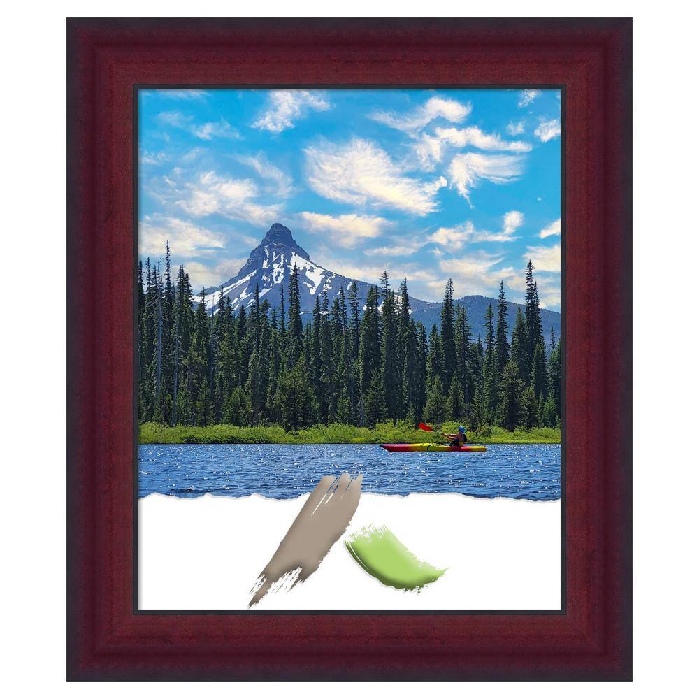 Classic Black and Cherry Wood Wall Picture Frame