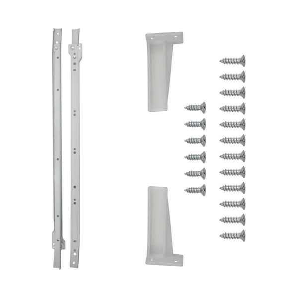 24 in. Bottom Mount Euro Drawer Slide (1-Pack)