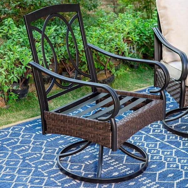 テーブル・チェア・ハンモック natureweapon Reversible mix wood plate StyleWell Mix & Match Riverbed Sling Stacking Patio Dining