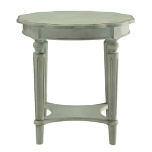 Fordon Antique Green End Table