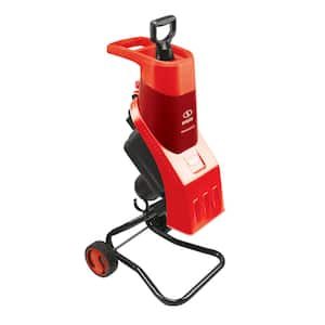 1.5 in. 15 Amp Electric Wood Chipper/Shredder, Red