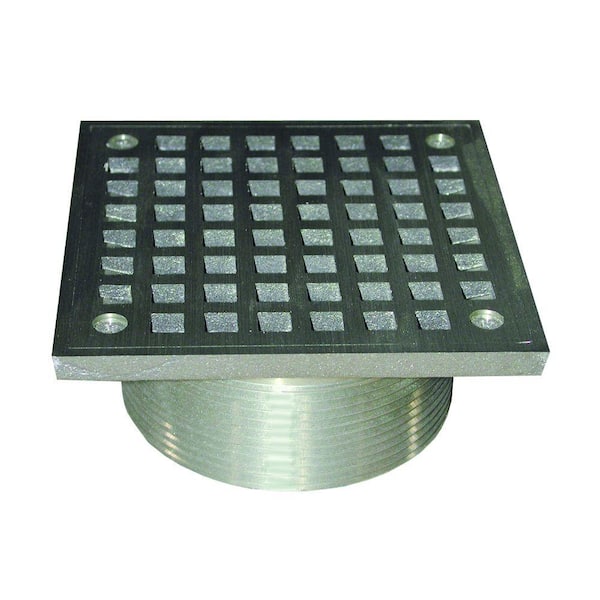 Hinged Floor Drain Grate - 5 inch Round