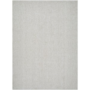 Bouclair Ivory/Cream Striped 7 ft. x 9 ft. Indoor Area Rug