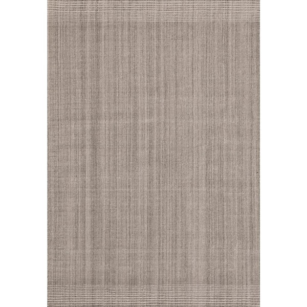 Dynamic Rugs Score 8 ft. X 10 ft. Taupe/Beige Striped Indoor/Outdoor Area Rug