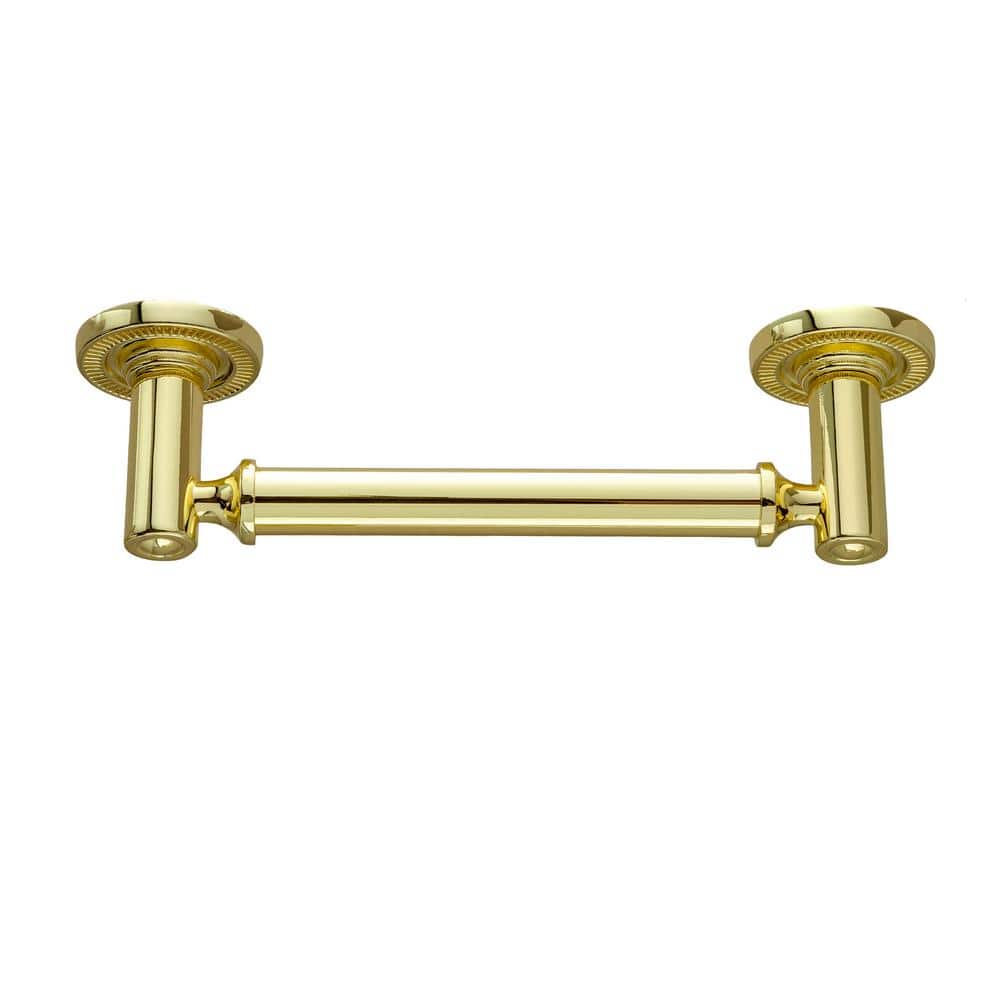Minted Polished Gold 4" Bar Pull with Mounting Hardware