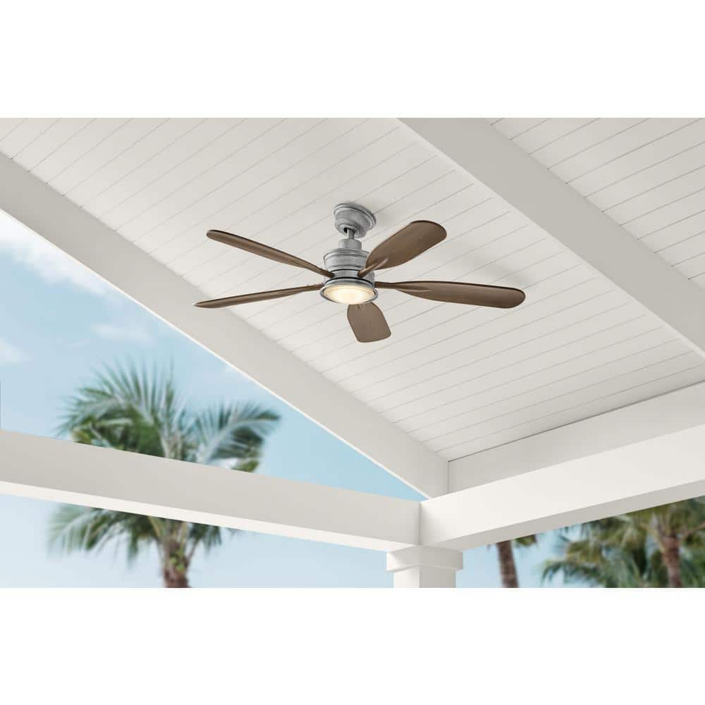 Hampton Bay Fallsburg 52 in. Integrated LED Indoor/Outdoor