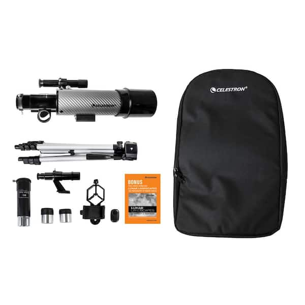 2024 Celestron Telescope, Travel Scope 60 Grab and Go Telescope for Day and Night