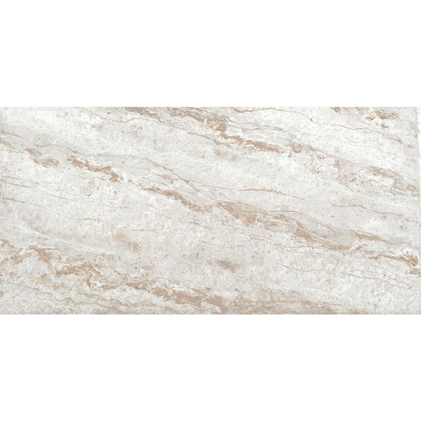Quartz Countertop Sample in Warm Dune with Polished Finish